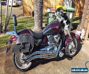 Suzuki Boulevard M90 Deep Cherry Red