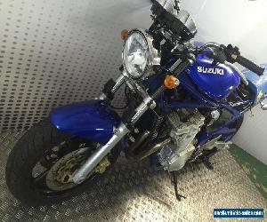 2002 Suzuki GSF600 bandit blue , cafe racer project , sports touring motorcycle 