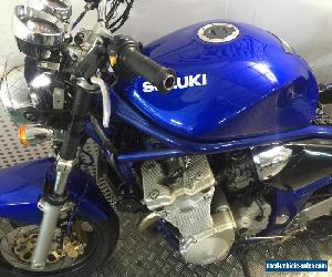 2002 Suzuki GSF600 bandit blue , cafe racer project , sports touring motorcycle 