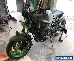 suzuki rf600 project streetfighter rat bobber swap