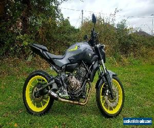 Yamaha mt07 abs fluo low miles immaculate a2 2016