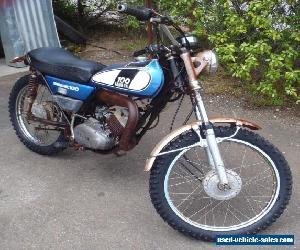 1975 YAMAHA DT 100B VINTAGE TRAIL BIKE PROJECT