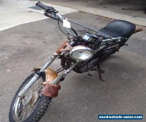 1975 YAMAHA DT 100B VINTAGE TRAIL BIKE PROJECT