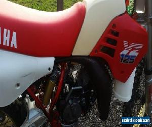 1986 Yamaha YZ125  California import just in  super evo twinshock mugen LOP FOX 