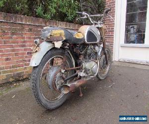 1964 HONDA CB77 305 SUPER HAWK  CLASSIC PROJECT CB72 US IMPORT BARN FIND