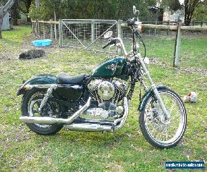 HARLEY DAVIDSON MOTORBIKE 1200V XL SEVENTY-TWO 1200CC 7717 KM GREEN