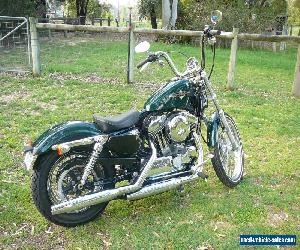 HARLEY DAVIDSON MOTORBIKE 1200V XL SEVENTY-TWO 1200CC 7717 KM GREEN