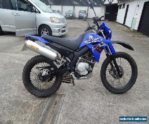 2008 yamaha xt 125 r blue