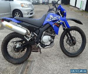 2008 yamaha xt 125 r blue