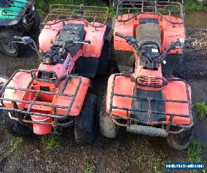 SUZUKI LTF 250 X2 QUAD RUNNER CHEAP AS TRADED ATV  2 X BIKES 