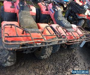 SUZUKI LTF 250 X2 QUAD RUNNER CHEAP AS TRADED ATV  2 X BIKES 