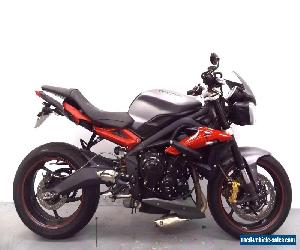 2016 TRIUMPH STREET TRIPLE R ABS B1 DAMAGED SPARES OR REPAIR *NO RESERVE* 13145 for Sale