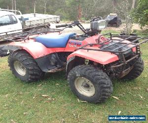 Suzuki 250 Quadrunner atv quad bike.