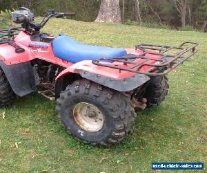 Suzuki 250 Quadrunner atv quad bike.