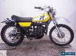 1975 Yamaha DT400B Enduro Unregistered US Import Barn Find Classic Restoration for Sale