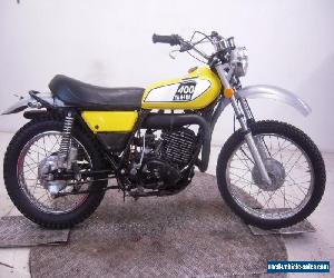 1975 Yamaha DT400B Enduro Unregistered US Import Barn Find Classic Restoration