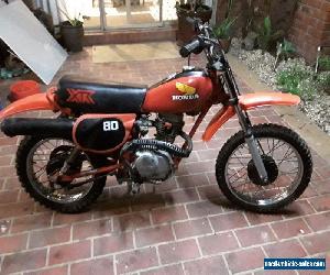 honda xr80 xr 80 