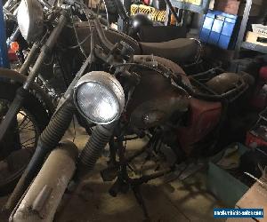 2 x BSA A65 Lightning Motorcycles 1972 & 1968 with spares