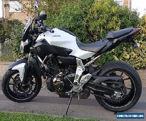 Yamaha MT07 immaculate condition, low millage, full service, white with extras