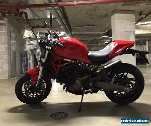 2014 DUCATI MONSTER 821 PLUS MY15 WITH BRAND NEW REAR TYRE AND BATTERY!