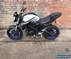 2015 (15) YAMAHA MT125 MT 125 MODEL SILVER AND BLUE