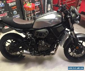 Yamaha XSR700. New with Extras