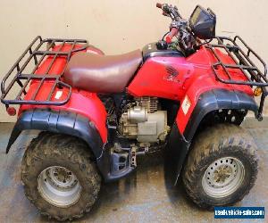 RED HONDA FOREMAN 400 CC 2 & 4WD SELECTABLE 4X4 MANUAL OFF-ROAD QUAD BIKE