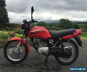  HONDA CG125 2000 RED morotcycle