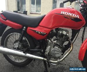  HONDA CG125 2000 RED morotcycle