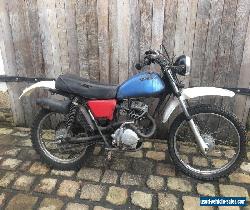 Honda XL125 Classic 1974 Twinshock Trail Bike Project for Sale