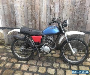 Honda XL125 Classic 1974 Twinshock Trail Bike Project