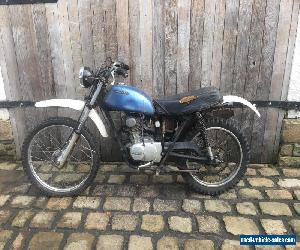 Honda XL125 Classic 1974 Twinshock Trail Bike Project