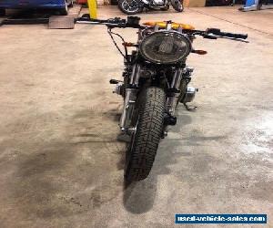 1976 Honda CB550 chopper bobber custom hardtail motorbike recently rebuilt