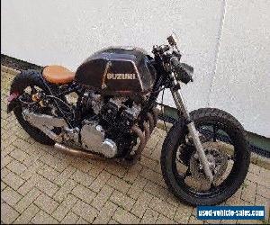 Suzuki GS650 with 750 engine bobber project