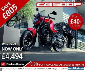 2017 CB500F MEGA OFFER for Sale