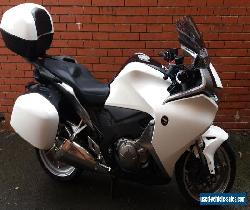 HONDA VFR 1200 F-A WHITE VFR1200 2010 LUGGAGE SET HELIBARS SHAFT ONLY 9559 MILES for Sale