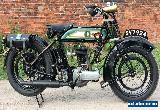 1926 BSA S26, 500cc flat-tank vintage motorcycle, excellent runner for Sale