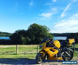 ENDS XMAS DAY@6PM Gorgeous Scorched Yellow Triumph Daytona 675 2006 Bike Project for Sale