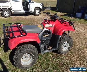 2003 Suzuki Eiger 400 Quad Bike 4x2 and separate spray tank.