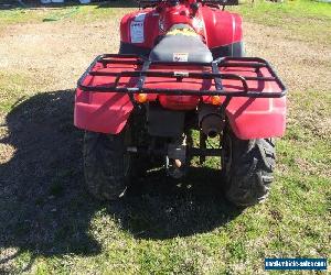 2003 Suzuki Eiger 400 Quad Bike 4x2 and separate spray tank.