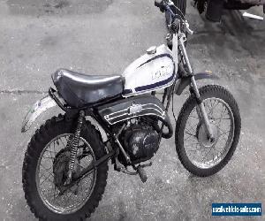 1966 CLASSIC YAMAHA TY80 TRIAL BIKE. AMERICAN IMPORT RUNNING AND RIDING RETRO