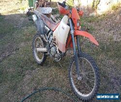 KTM 520 EXC  with long range Safari tank. Cheap adventure bike! for Sale