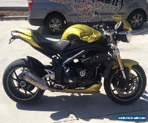 TRIUMPH SPEED TRIPLE 1050 08/2013 MODEL 22155 KMS PROJECT MAKE OFFER for Sale