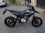 2012 (12) Yamaha WR125X Supermoto- Road - Black - 10904 miles for Sale