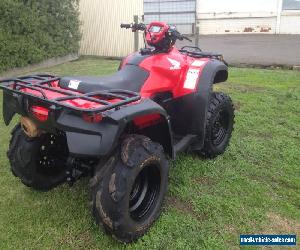 HONDA TRX500FM 2011 model 4x4 5 speed may suit farm fun hunting NO RESERVE price