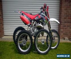 Honda CR85 Big Wheel Motocross Bike with set of small wheels included for Sale